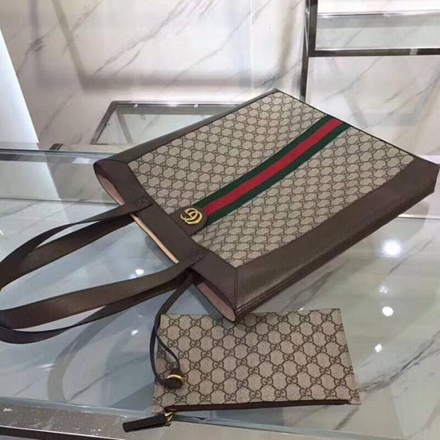 Gucci Ophidia Soft GG Supreme Large Tote 519335