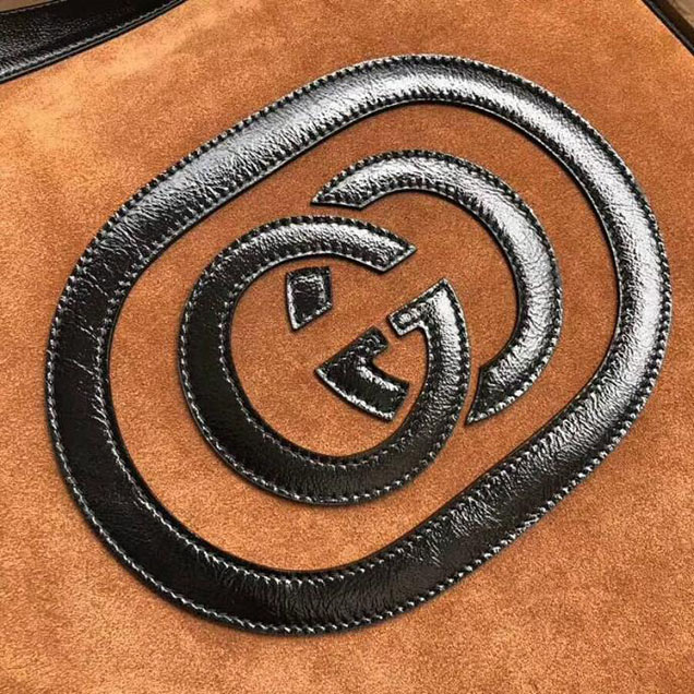 Gucci Ophidia Suede Large Tote 519335 D6ZVT Coffee