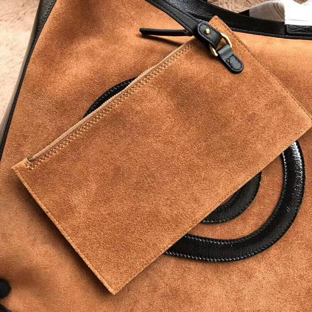 Gucci Ophidia Suede Large Tote 519335 D6ZVT Coffee