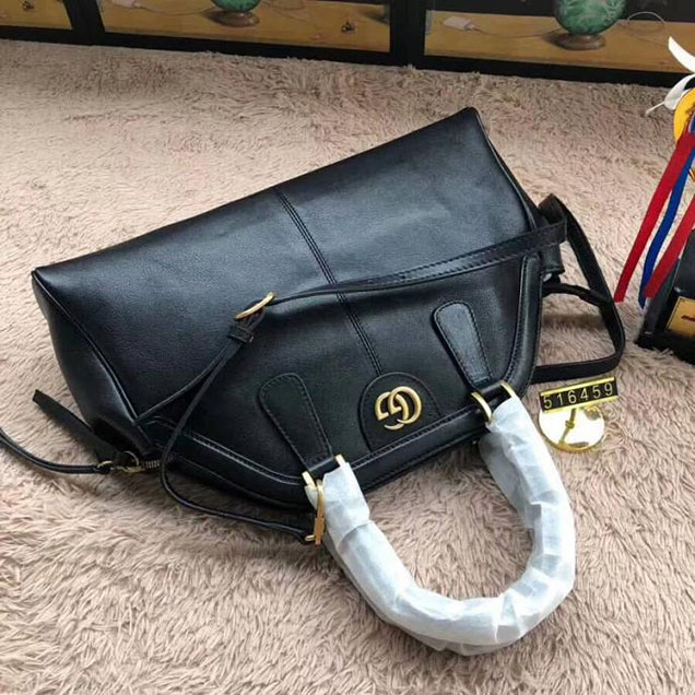 Gucci RE(BELLE) Medium Top Handle Bag 516459 Black