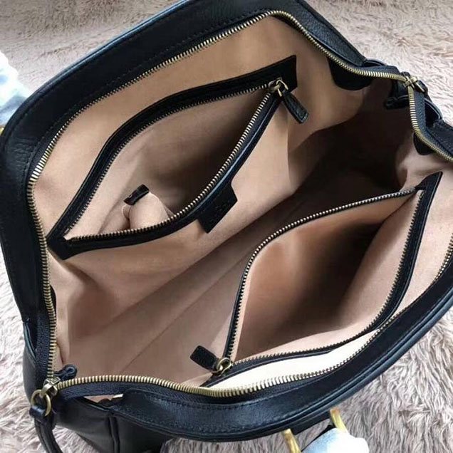 Gucci RE(BELLE) Medium Top Handle Bag 516459 Black