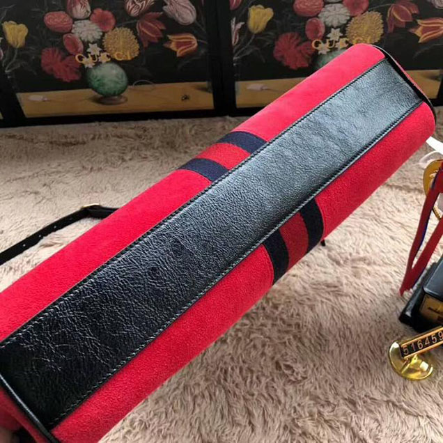 Gucci RE(BELLE) Medium Top Handle Bag 516459 Red