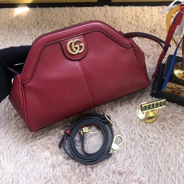 Gucci RE(BELLE) Small Shoulder Bag 524620 Red