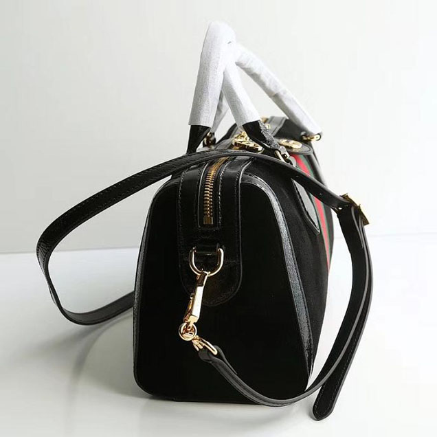 Gucci Ophidia Medium Top Handle Bag 524532 Black