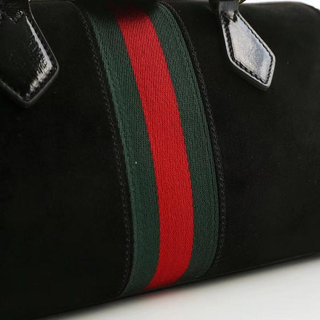 Gucci Ophidia Medium Top Handle Bag 524532 Black