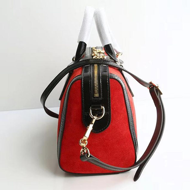 Gucci Ophidia Medium Top Handle Bag 524532 Red