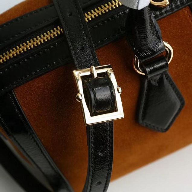 Gucci Ophidia Medium Top Handle Bag 524532 Chestnut