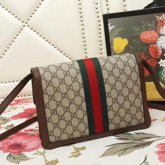 Gucci Queen Margaret GG Mini Bag 476079 Brown 2018