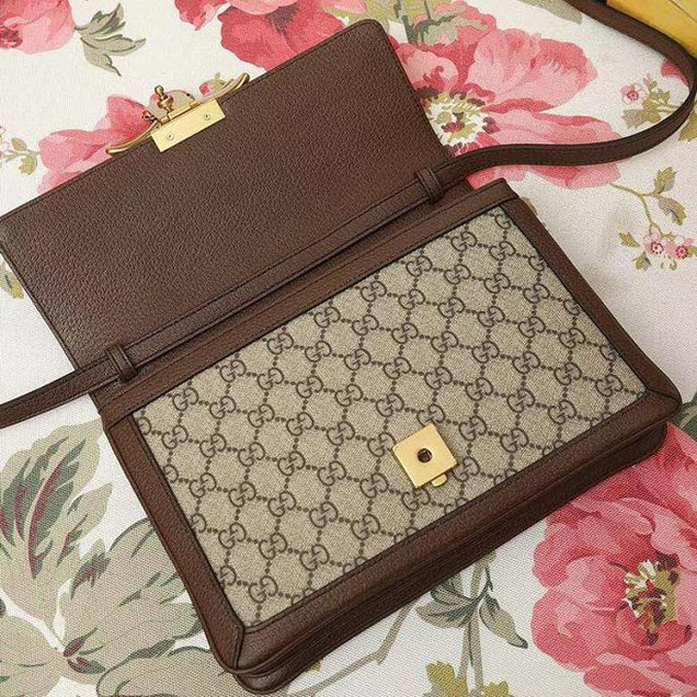 Gucci Queen Margaret GG Mini Bag 476079 Brown 2018