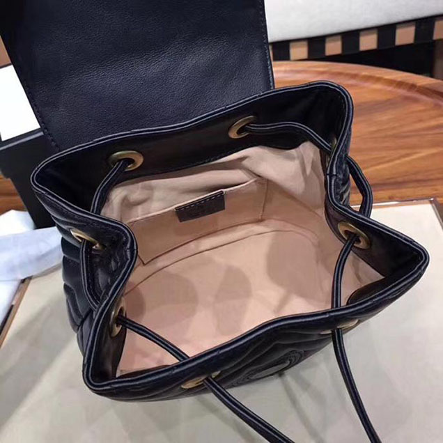 Gucci GG Marmont Matelasse Backpack 528129