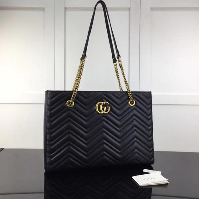 Gucci GG Marmont Matelasse Medium Tote 524578