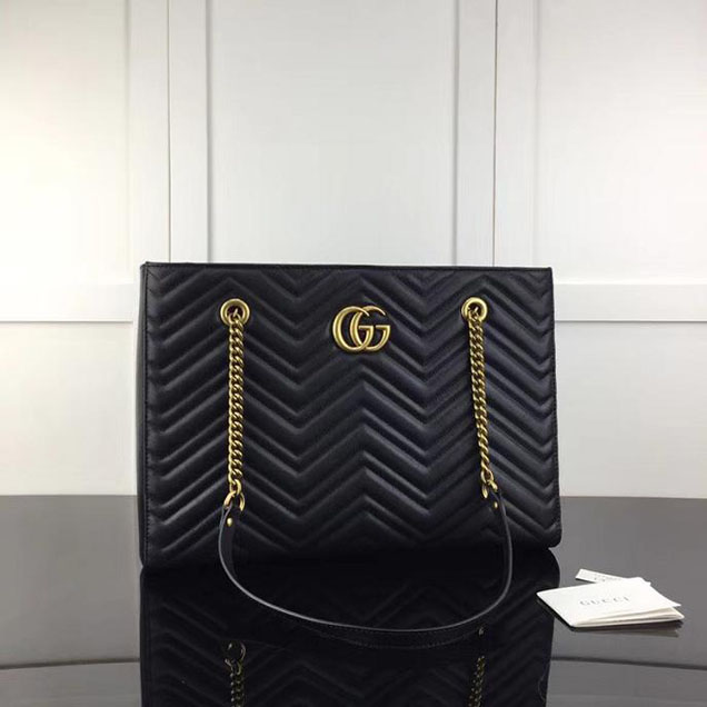 Gucci GG Marmont Matelasse Medium Tote 524578