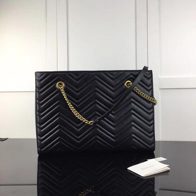 Gucci GG Marmont Matelasse Medium Tote 524578