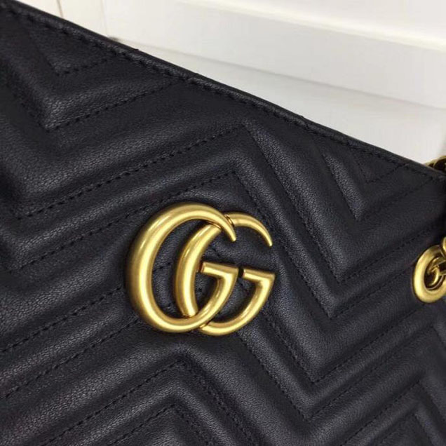 Gucci GG Marmont Matelasse Medium Tote 524578