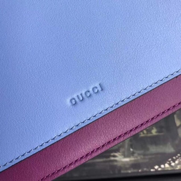 Gucci Dionysus Embroidered Medium Shoulder Bag 403348 Purple/Blue Collection
