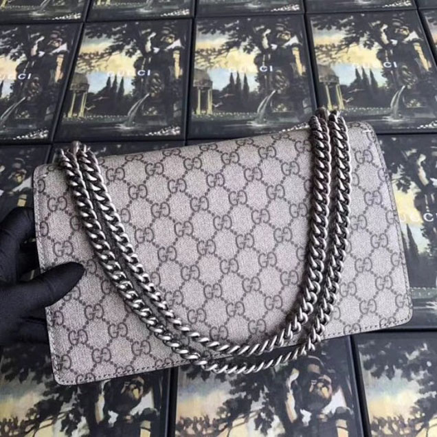 Gucci Dionysus Elephant Embroidered Small Shoulder Bag 400249 2018 Collection