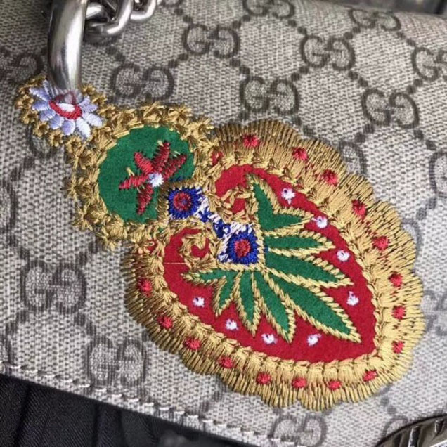 Gucci Dionysus Elephant Embroidered Small Shoulder Bag 400249 2018 Collection