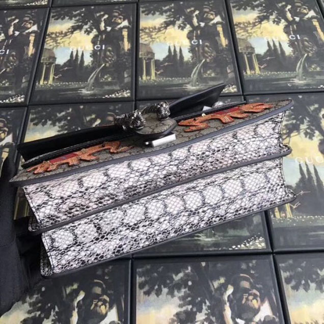 Gucci Dionysus Elephant Embroidered Small Shoulder Bag 400249 2018 Collection
