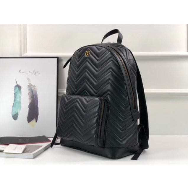 Gucci GG Marmont Matelassé Backpack 523405 2018 Collection