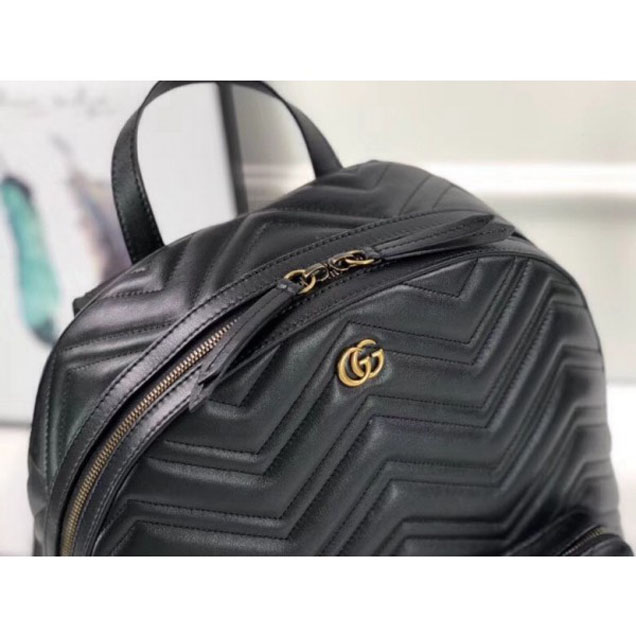 Gucci GG Marmont Matelassé Backpack 523405 2018 Collection