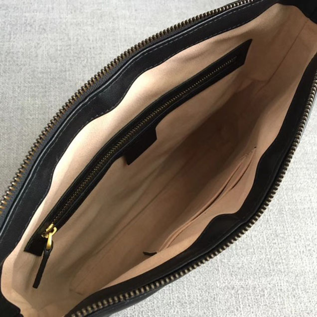 Gucci GG Marmont Messenger Bag 523369 Black 2018