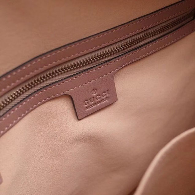 Gucci GG Marmont Matelassé Medium Tote Bag 524578 Nude 2018
