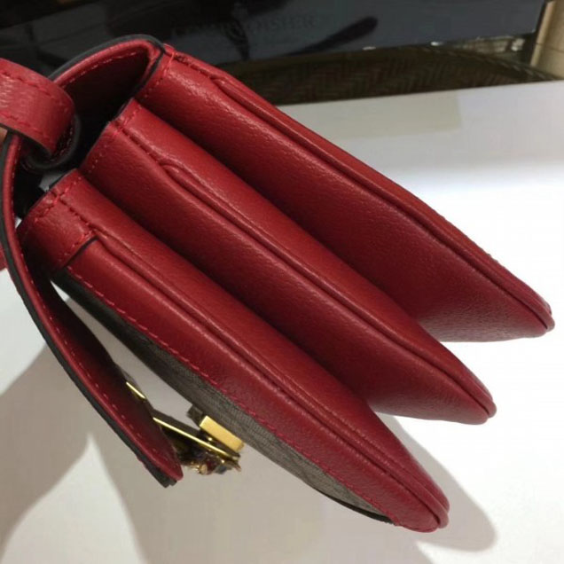 Gucci Queen Margaret GG Supreme Medium Shoulder Bag 524356 Red 2018 Collection