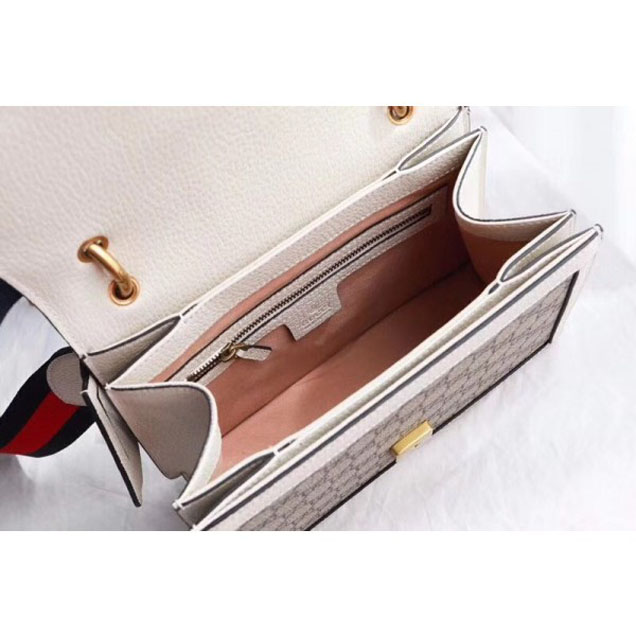 Gucci Queen Margaret GG Small Top Handle Bag 476541 White 2018  Collection