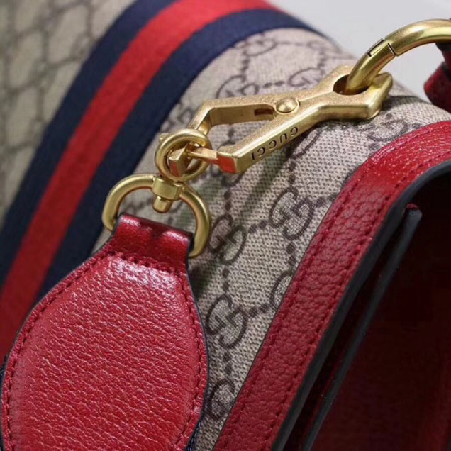 Gucci Queen Margaret GG Small Top Handle Bag 476541 Red 2018  Collection