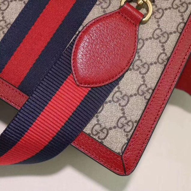 Gucci Queen Margaret GG Small Top Handle Bag 476541 Red 2018  Collection
