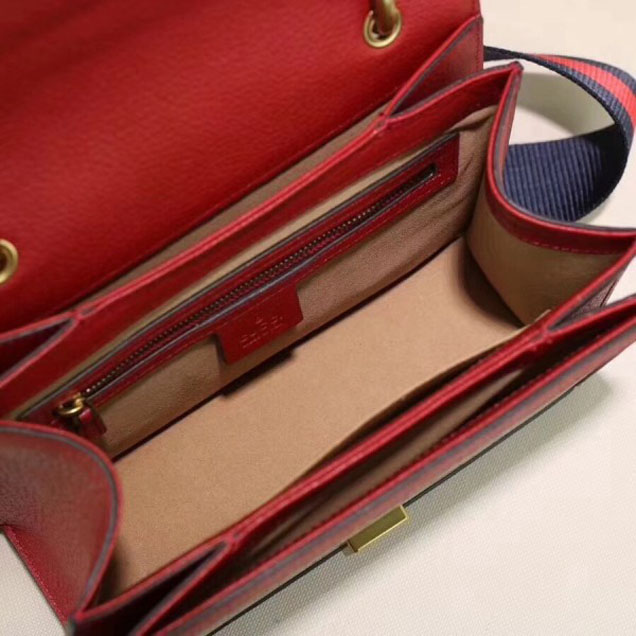 Gucci Queen Margaret GG Small Top Handle Bag 476541 Red 2018  Collection