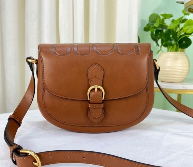 Gucci Leather Shoulder bag 675923 Brown 2022