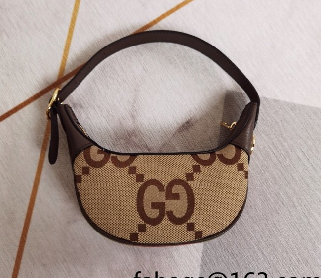 Gucci Ophidia Jumbo GG Mini Bag 658551 Camel 2022