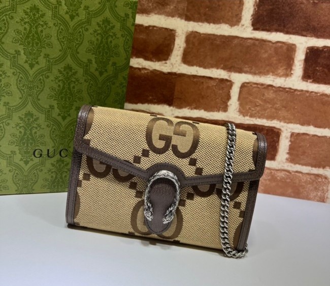 Gucci Dionysus Jumbo GG Chain Wallet 401231 2022