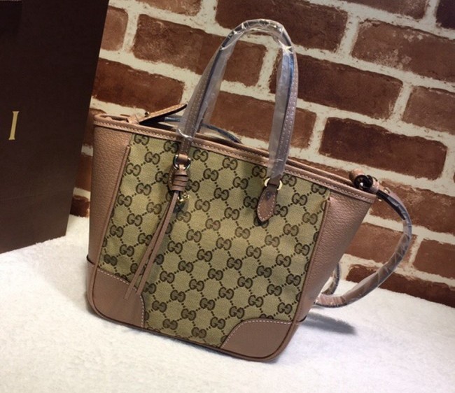 Gucci GG Canvas Mini Tote Bag 353121 Dusty Apricot 2022