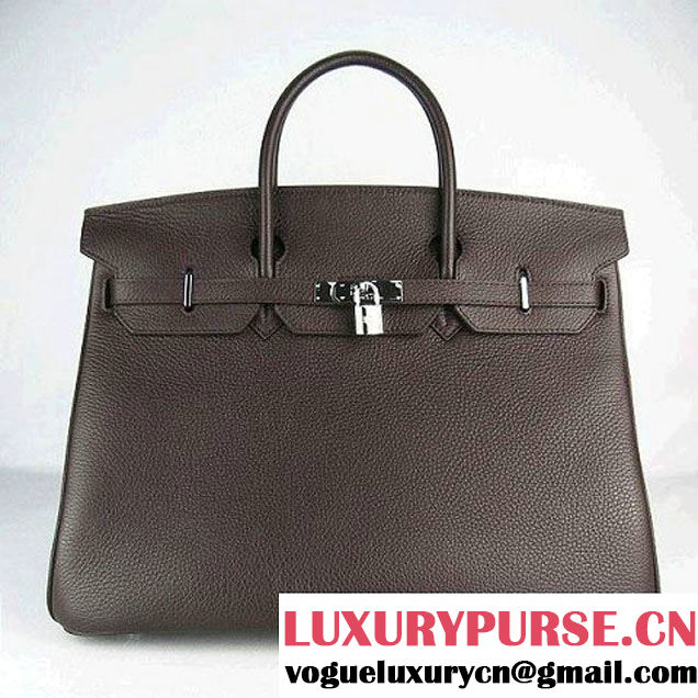 Hermes Birkin 40cm Togo Bag Coffee 6099