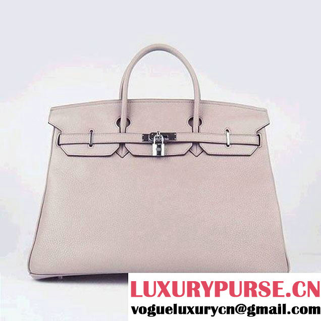 Hermes Birkin 40cm Togo Bag Grey 6099