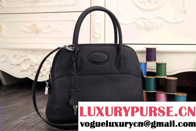 Hermes Bolide Tote Bag in Original Leather Black