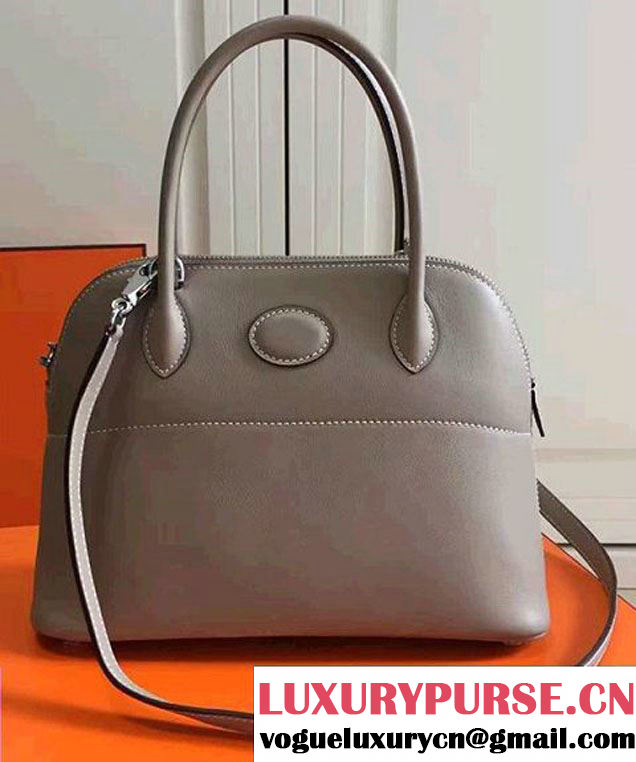 Hermes Bolide Tote Bag 27cm in Original Leather Gary