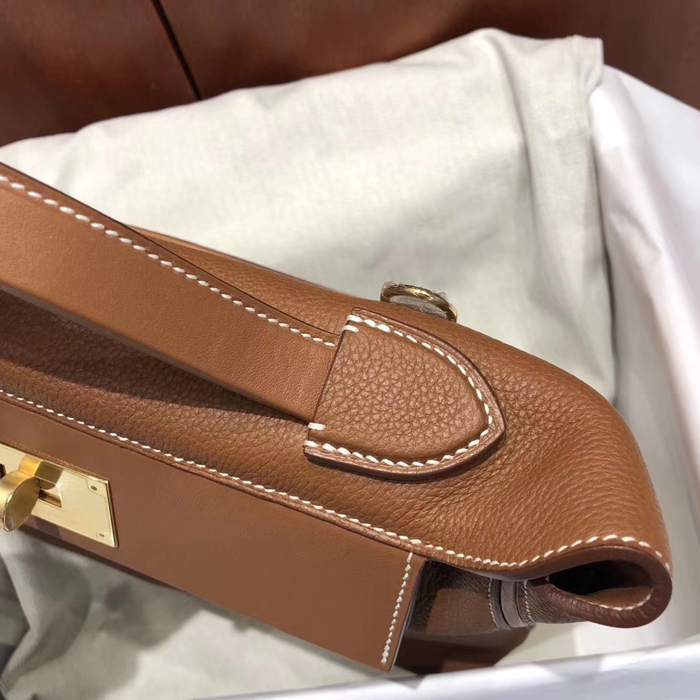 Hermes 24/24 Bag Fauve Swift & Togo Gold Hardware