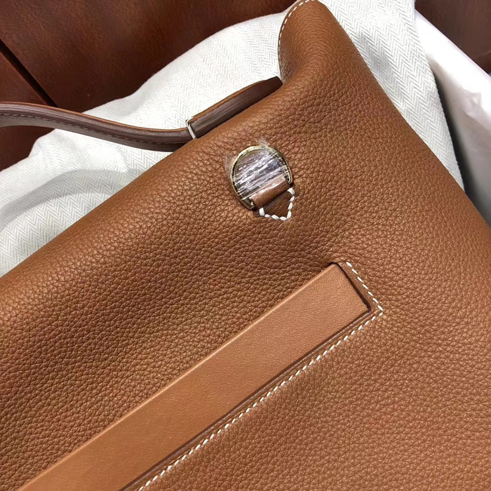Hermes 24/24 Bag Fauve Swift & Togo Gold Hardware
