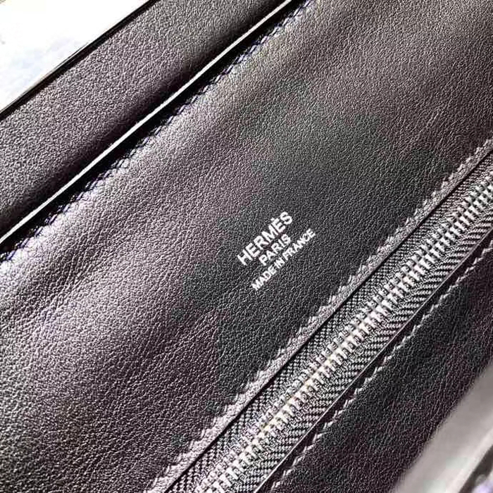 Hermes 24/24 Bag 35cm Navy Blue Swift & Togo Silver Hardware
