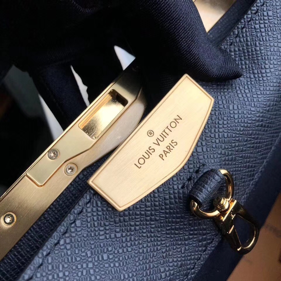 Hermes 24/24 Bag 35cm Black Swift & Togo Gold Hardware