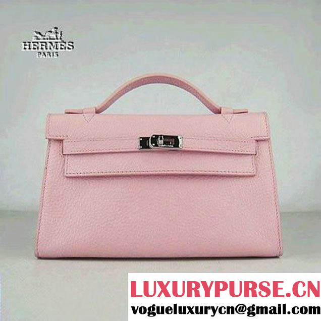 Hermes Kelly 22cm H008 Pink bags