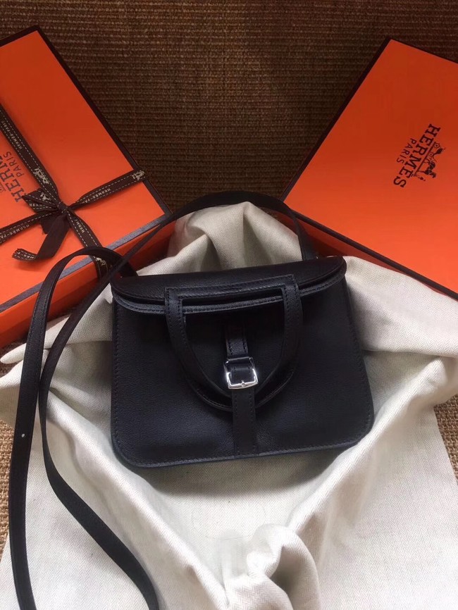 Hermes Original Halzan mini bag H069523 black