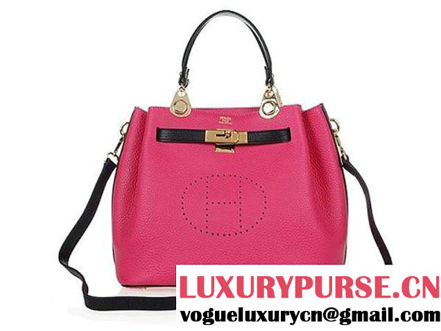 Hermes Mini So Kelly 33CM Bag H1080 Rosy