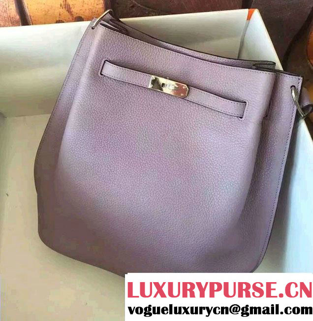 Hermes Original Togo Leather So Kelly 26cm Bag Lilac