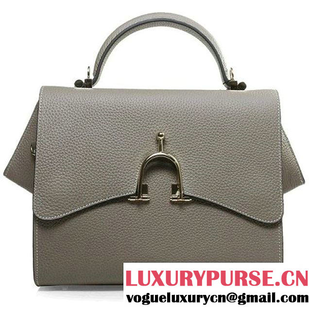 Hermes Stirrup Top Handle Bag H1955 Grey - $239.00