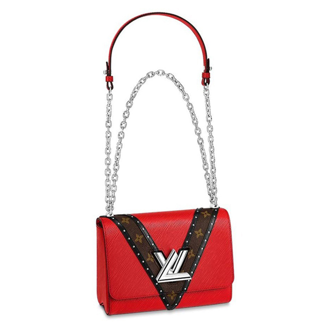 Louis Vuitton M51876 Twist MM Epi Leather Red