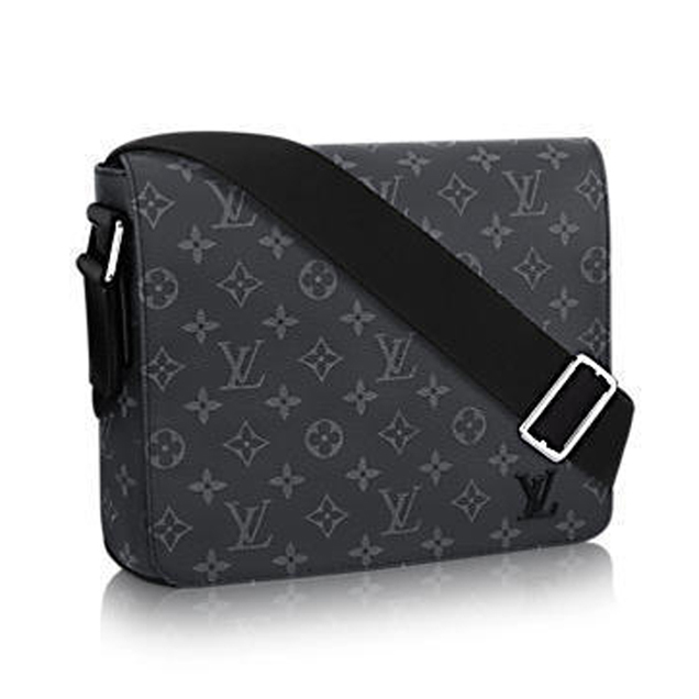 Louis Vuitton District PM Messenger Bag 26cm Monogram Eclipse Canvas Fall Winter 2018 Collection M44000 Infini